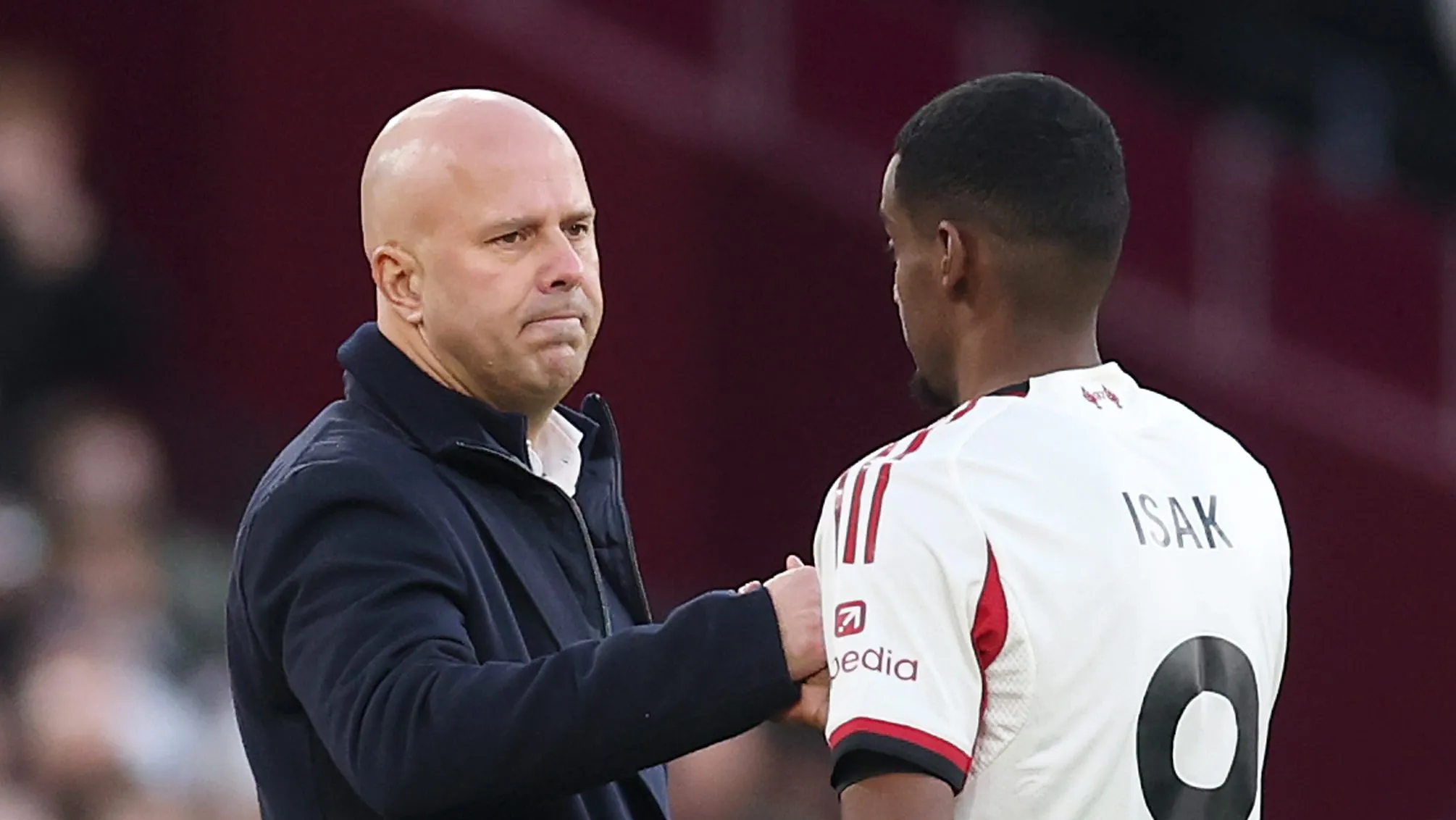 Arne Slot e Isak