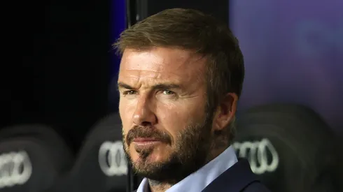 Beckham acredita em ascensão do Manchester United com Ruben Amorim. (Photo by Leonardo Fernandez/Getty Images)