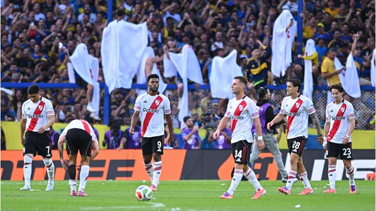 River Plate precisa do título do rival. Foto: Rodrigo Valle/Getty Images