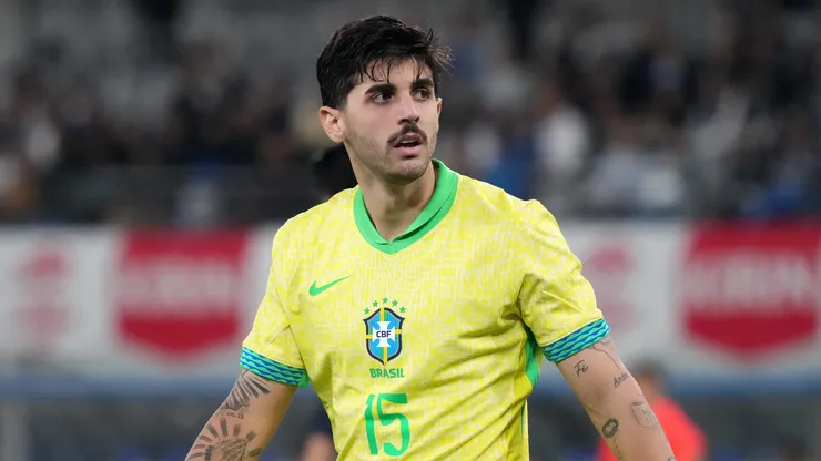 Beraldo pela Seleção Brasileira. (Foto: Koji Watanabe/Getty Images)