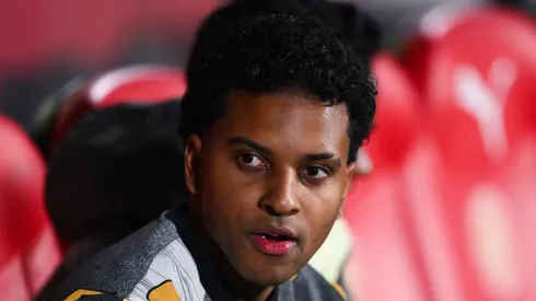 Rodrygo, do Real Madrid. Clube merengue está disposto a ouvir ofertas e Liverpool quer anunciá-lo (Foto: David Ramos/Getty Images)