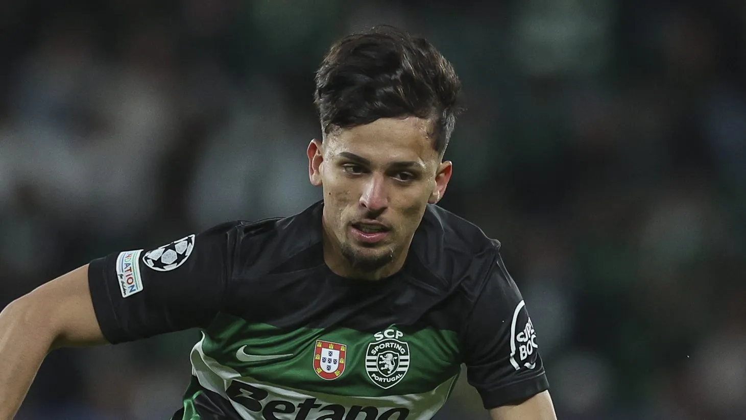 Biel corre em jogo do Sporting. (Foto: Carlos Rodrigues/Getty Images)