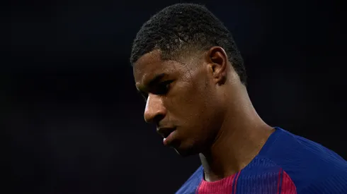 Barcelona ainda não sabe se vai exercer a opção de compra de Rashford e já possui outros nomes para substituí-lo (Foto: Angel Martinez/Getty Images)