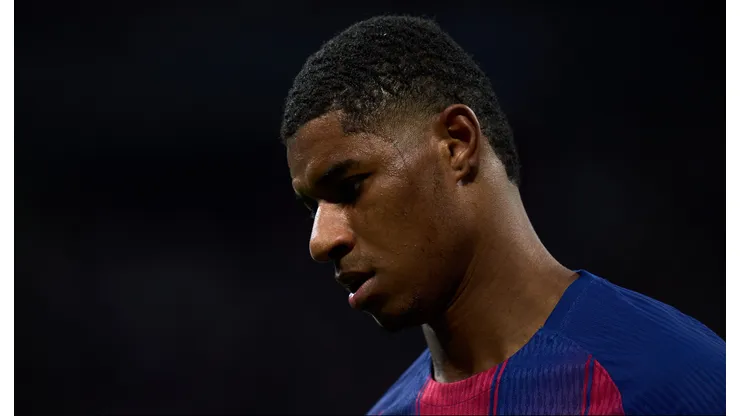 Barcelona ainda não sabe se vai exercer a opção de compra de Rashford e já possui outros nomes para substituí-lo (Foto: Angel Martinez/Getty Images)