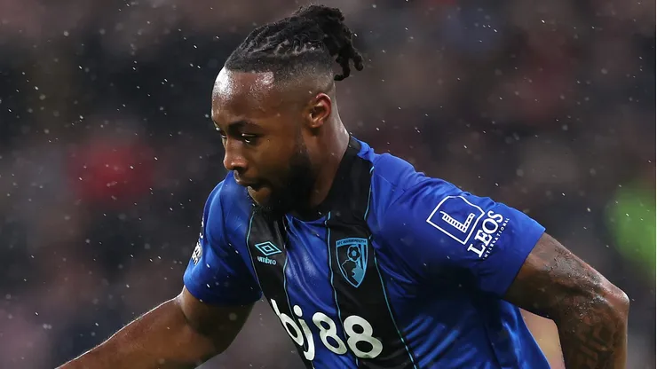 Semenyo, atacante do Bournemouth. (Photo by Stu Forster/Getty Images)