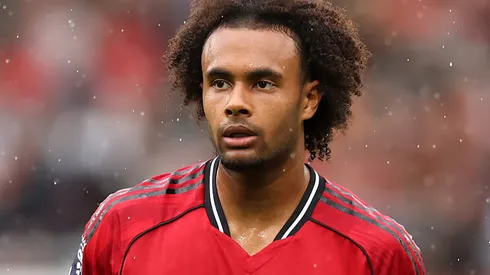 Zirkzee em campo pelo Manchester United. Foto: Jan Kruger/Getty Images