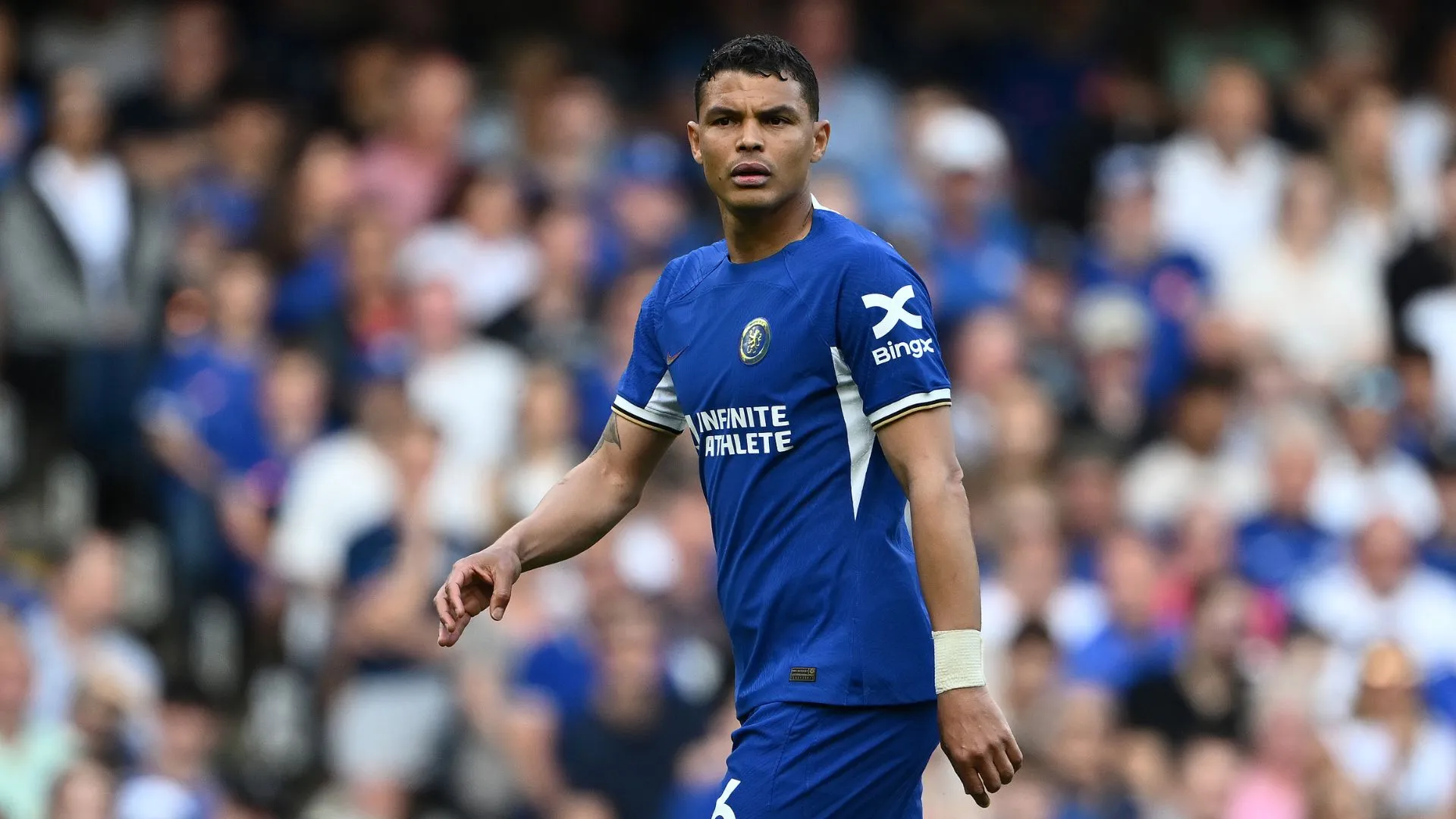 Thiago Silva jogou pelo Chelsea (foto: Dan Mullan/Getty Images)