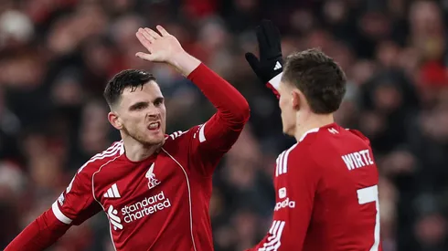 Liverpool empata com Sunderland nos minutos finais após linda jogada de Wirtz. (Photo by Justin Setterfield/Getty Images)