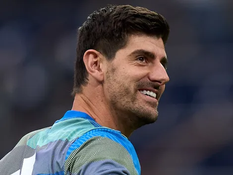 “Sorte a minha de jogar com ele”, diz Courtois sobre Mbappé