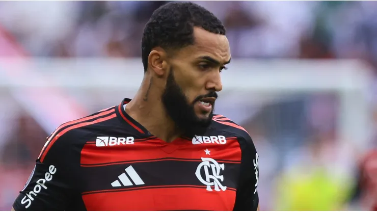 Juninho em campo com o Flamengo (Foto: Franklin Jacome/Getty Images)