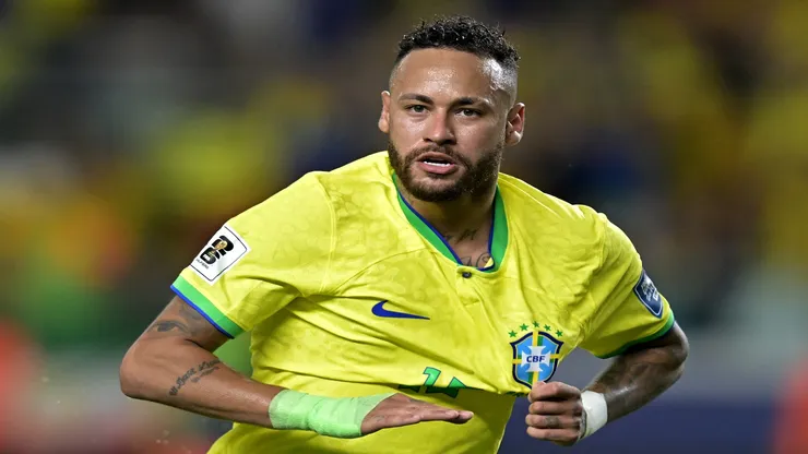 Neymar em partida pela Seleção Brasileira em 2023 - Pedro Vilela/Getty Images