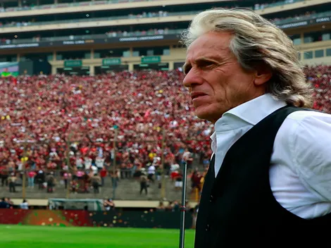 Jorge Jesus está hoje no futebol árabe e mantém contato com Filipe Luís no Flamengo