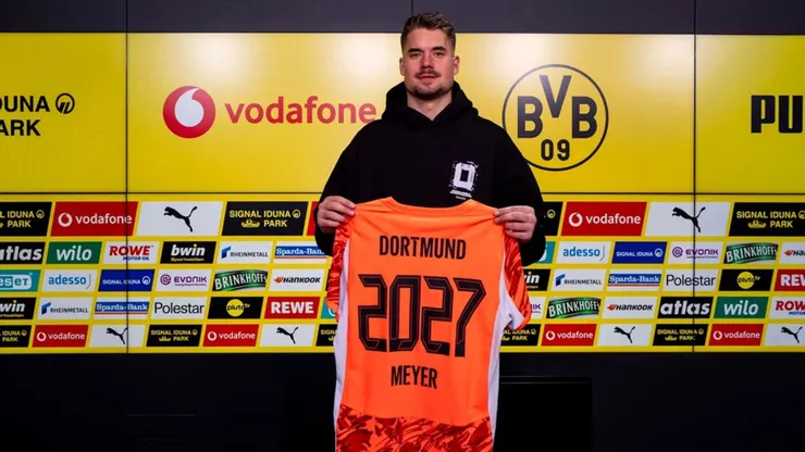 Meyer e Borussia Dortmund estão de contrato renovado