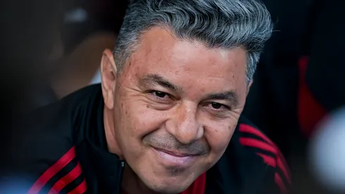 Marcelo Gallardo em jogo do River Plate. Foto: Marcelo Endelli/Getty Images

