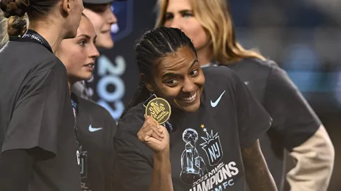Geyse pelo Gotham FC (Photo by Brandon Vallance/Getty Images)