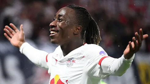 Yan Diomane, do RB Leizpig, é alvo do Barcelona, mas clubes da Premier League podem ficar mais perto do jogador (Foto: Stuart Franklin/Getty Images)