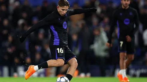 Fermín López será relacionado pelo técnico Hansi Flick para o jogo entre Real Betis e Barcelona (foto: Justin Setterfield/Getty Images)