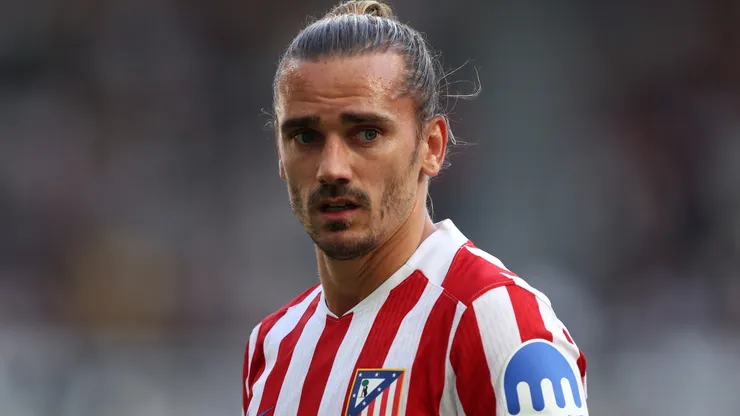 Griezmann em campo com o Atlético de Madrid. Foto: George Wood/Getty Images