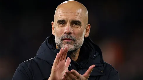 Guardiola comentou que gostaria de ver a Inglaterra campeã na Copa do Mundo de 2026 (Foto: Alex Pantling/Getty Images)