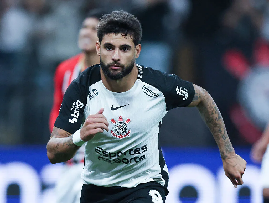 Yuri Alberto do Corinthians é um grande alvo do futebol europeu e segundo o TEAMtalk, o Everton já teve contatos iniciais pelo jogador (Foto:  Alexandre Schneider/Getty Images)