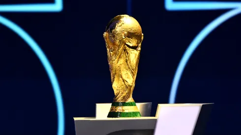 Troféu da Copa do Mundo de 2026 (Photo by Mandel NGAN – Pool/Getty Images)