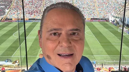 Luis Roberto comemora Haiti no grupo do Brasil. Foto: divulgação Instagram Luis Roberto