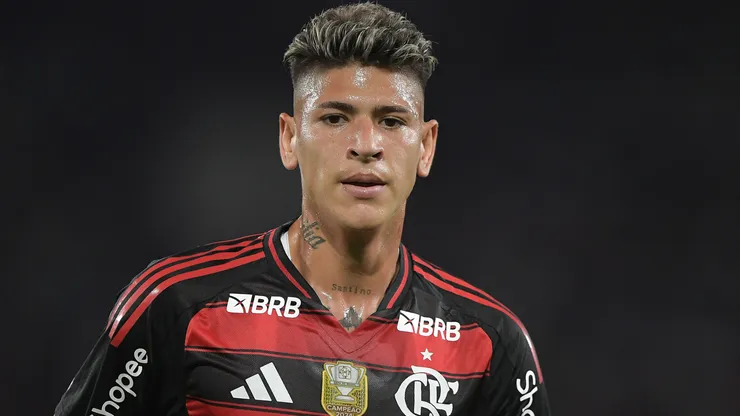 Carrascal em campo com o Flamengo. Foto: Thiago Ribeiro/AGIF