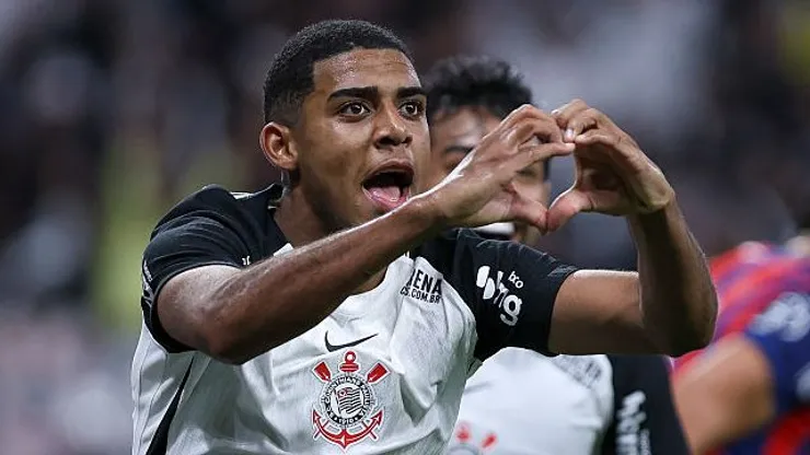 Gui Negão é alvo do futebol europeu e o Corinthians deve aceitar ofertas de R$158 milhões (Foto: Ricardo Moreira/Getty Images)