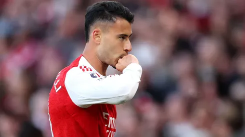 Gabriel Martinelli participou do jogo entre Aston Villa e Arsenal