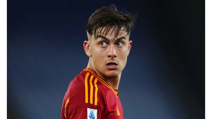 Paulo Dybala da AS Roma, pode deixar o clube e jogador já foi alvo do Flamengo (Foto: Paolo Bruno/Getty Images)