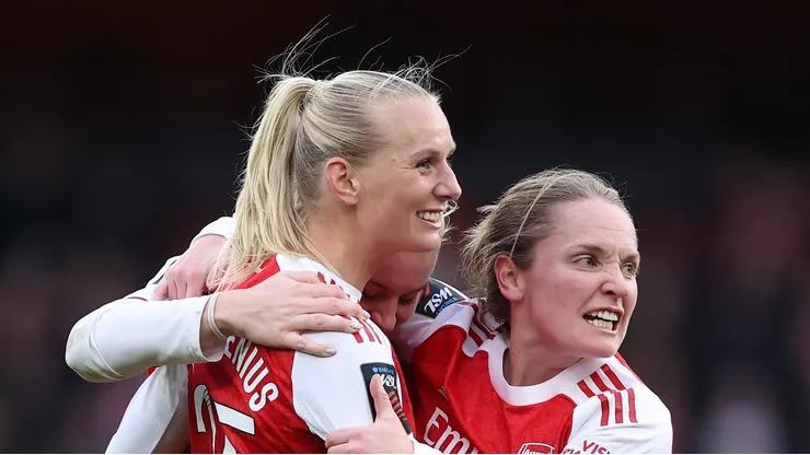 Arsenal Feminino (Photo by Alex Davidson/Getty Images)