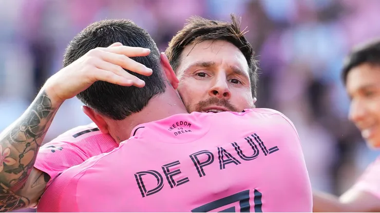 De Paul salva Messi e Inter Miami é campeã da MLS pela primeira vez. (Foto: Rich Storry/Getty Images)