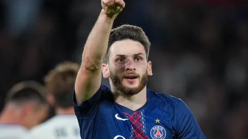 PSG vence Rennes com golaço de Kvaratskhelia e encosta na ponta da Ligue 1. (Photo by Franco Arland/Getty Images)