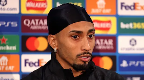 Raphinha desmente saída do Barcelona. Foto: Andrew Redington/Getty Images