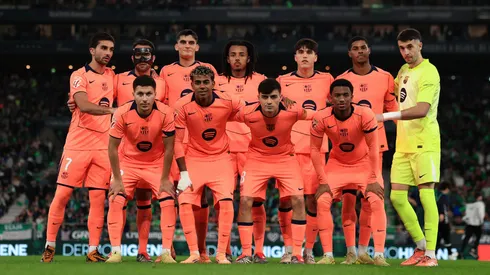 Time titular do Barcelona contra o Real Betis