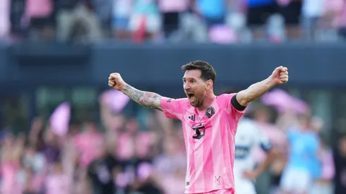 Messi, do Inter Miami, comemora vitória na final da Audi 2025 MLS Cup – Rich Storry/Getty Images