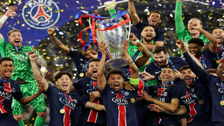 PSG foi o campeão da Champions League 2024/25 e está na final da Copa Intercontinental 2025 - Carl Recine/Getty Images
