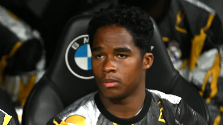 Pai de Endrick publica mensagem de apoio ao filho. Foto: Denis Doyle/Getty Images