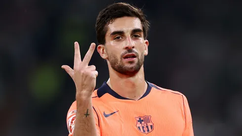 Ferran Torres, do Barcelona. (Foto: Fran Santiago/Getty Images)