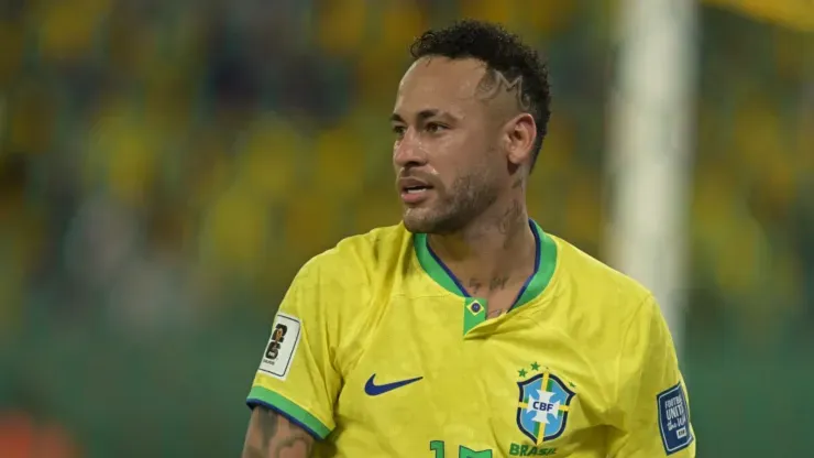 Neymar em ação coma Seleção Brasileira (Pedro Vilela/Getty Images)