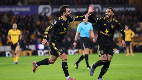 Matheus Bunha brilha em goleada do Manchester United. Foto: Alex Pantling/Getty Images