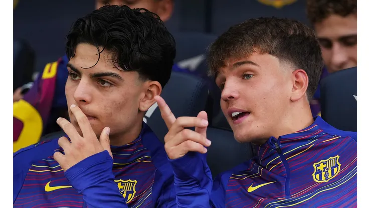 Barcelona corre para renovar contrato de Juan Hernández e afastar interesse do PSG. (Photo by Alex Caparros/Getty Images)