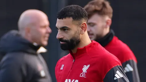 Salah pode deixar o Liverpool. Foto: Lewis Storey/Getty Images