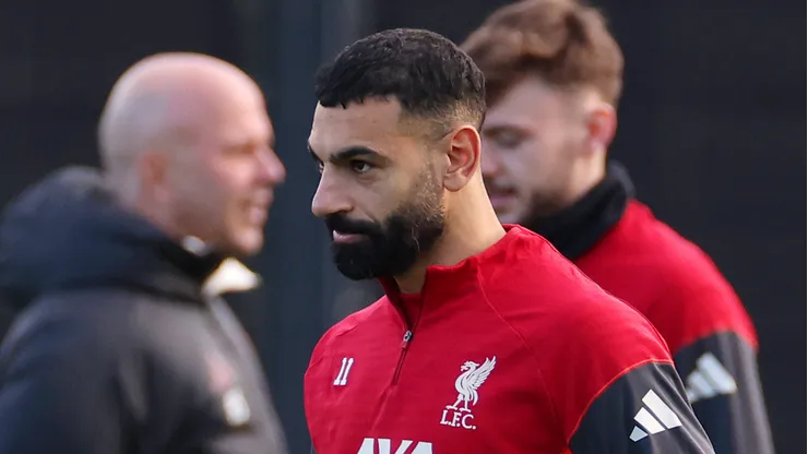 Salah pode deixar o Liverpool. Foto: Lewis Storey/Getty Images