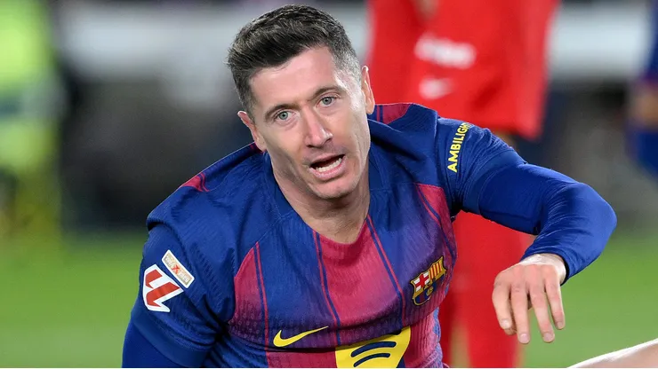 A temporada mais árdua de Lewandowski: o desafio do goleador no Barcelona. (Photo by David Ramos/Getty Images)