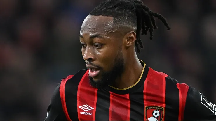 Semenyo em campo com o Bournemouth (Foto: Mike Hewitt/Getty Images)