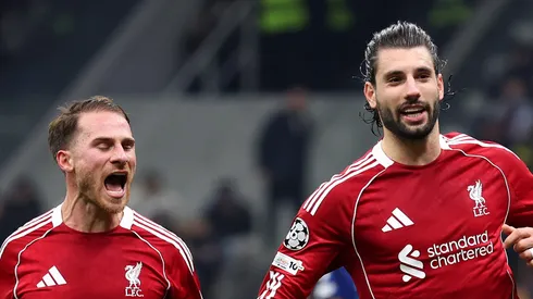 Liverpool vence Inter de Milão na Champions League com gol de Dominik Szoboszlai. (Photo by Justin Setterfield/Getty Images)