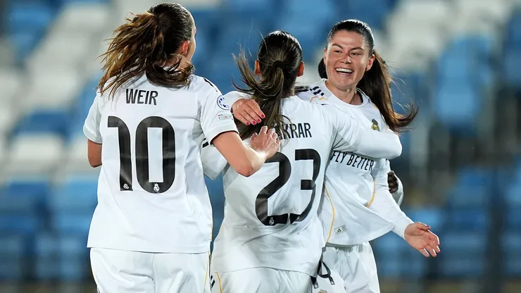 Real Madrid só depende de si para ficar no G4 da Champions Feminina - Foto: Angel Martinez/Getty Images