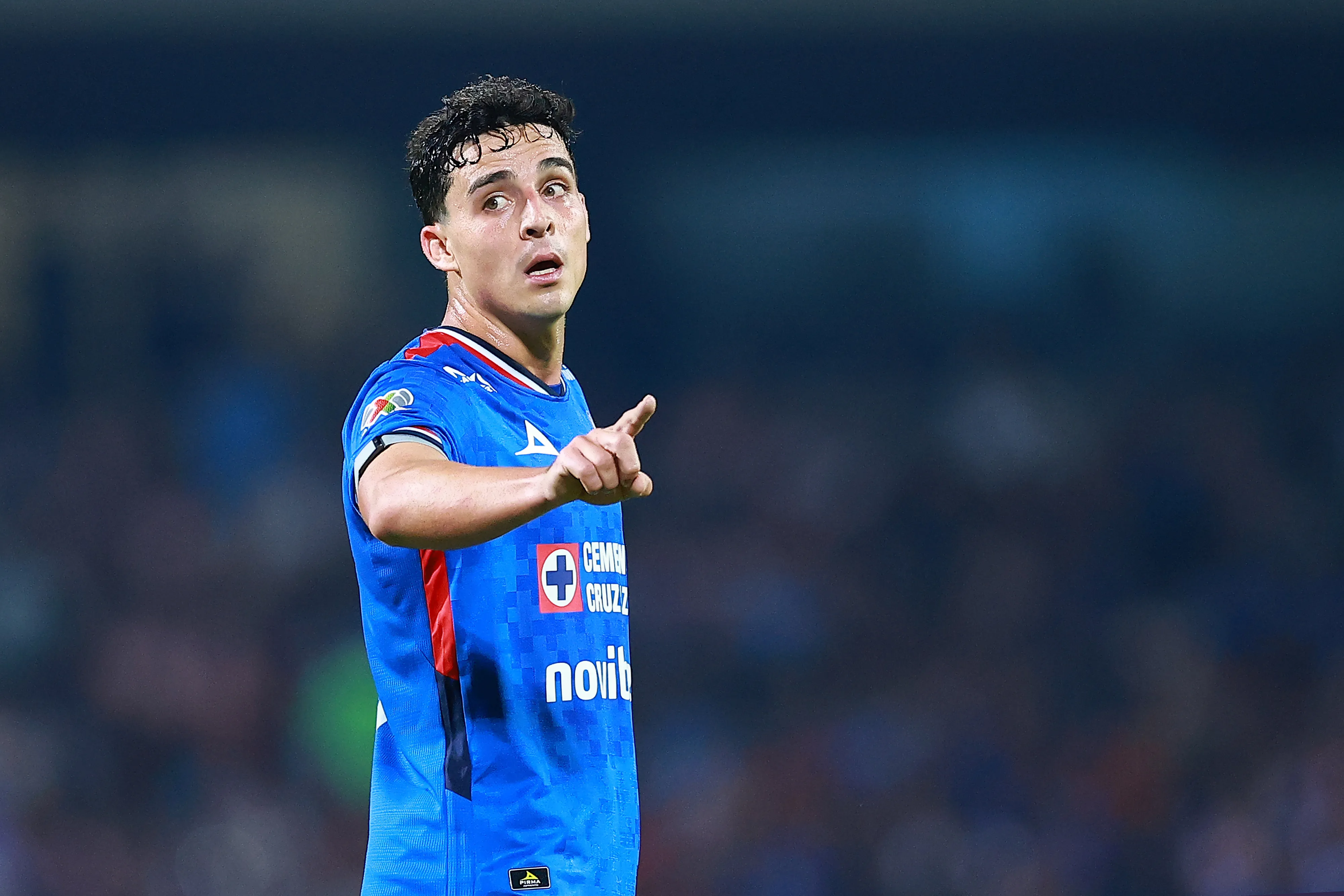 Faravelli, durante partida do Cruz Azul. (Photo by Manuel Velasquez/Getty Images)