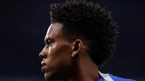 Estêvão não entrou em campo na derrota do Chelsea. Foto: Ryan Pierse/Getty Images